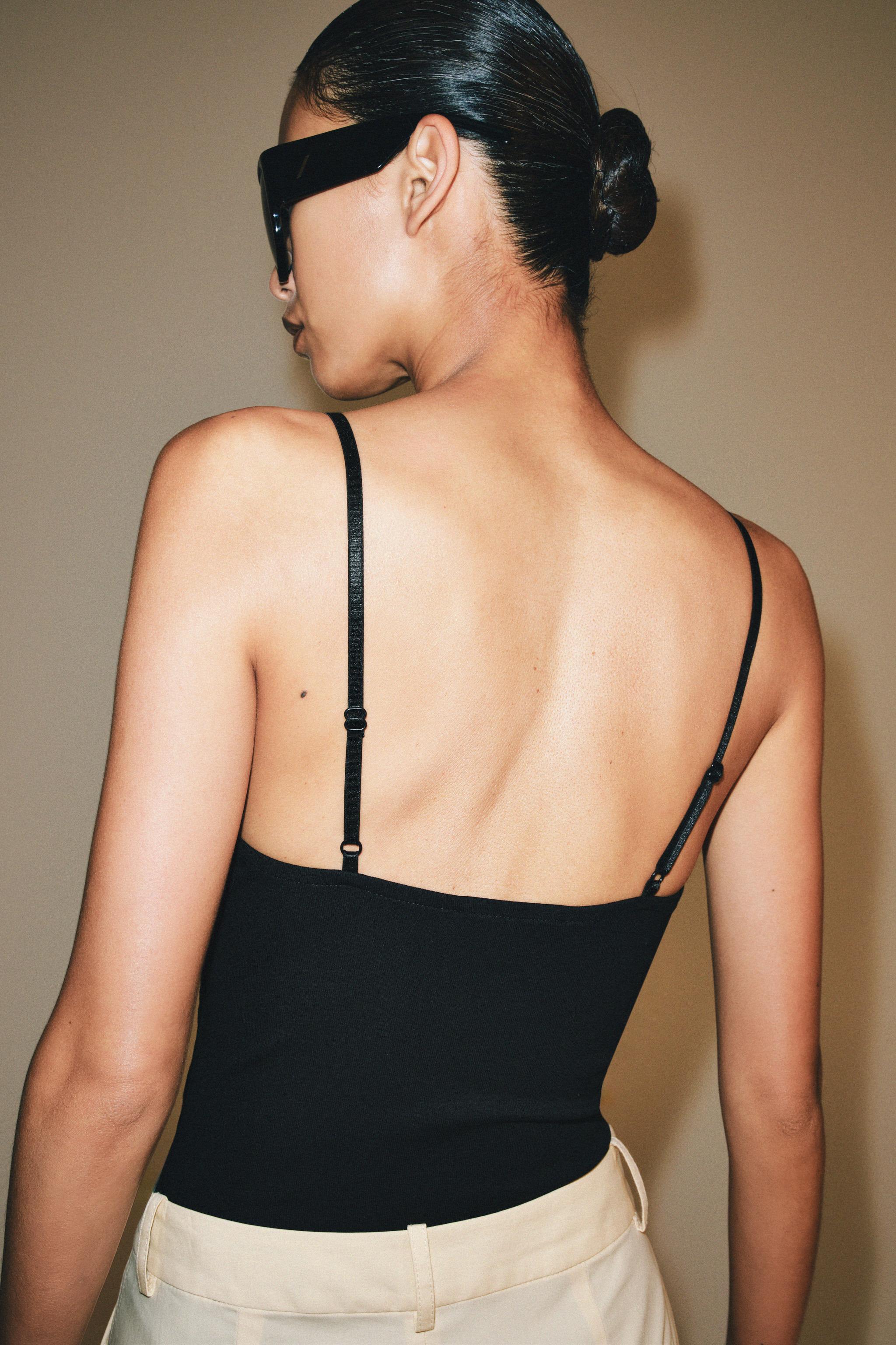 THIN STRAP BODYSUIT